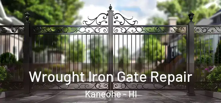 Wrought Iron Gate Repair Kaneohe - HI
